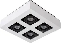 Lucide Xirax Plafondspot Wit 4x 5 W GU10 Dim-to-Warm 7 Lucide Xirax Plafondspot Wit 4x 5 W GU10 Dim-to-Warm -meubels winkel product 1005998