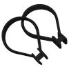 Sealskin Clips Douchegordijnringen Zwart - 12 Stuks