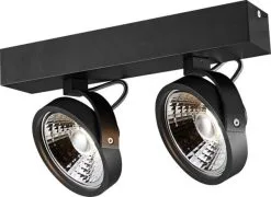 Φαντασία Fantasia Pulse Plafondspot Zwart 2x AR111