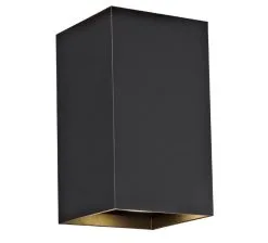 Φαντασία Fantasia Radu Wandlicht Vierkant Mat Zwart G9