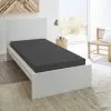 Dormisette Hoeslaken Elastic Jersey 90x200|220 Cm Katoen 213 Titanium -meubels winkel product 1009869