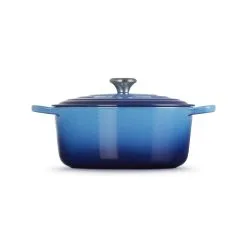 Le Creuset Braad-/Stoofpan Signature Azure - 28 Cm - Rond - 6.7 L -meubels winkel product 1011823