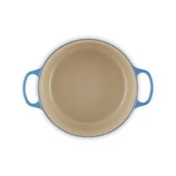 Le Creuset Braad-/Stoofpan Signature Azure - 28 Cm - Rond - 6.7 L -meubels winkel product 1011825