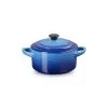 Le Creuset Mini Braad-/Stoofpan 10 Cm Azure - 250 Ml - Aardewerk