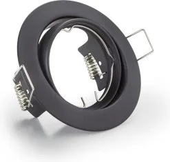 Rio International Trio Jura Inbouwspot Rond Mat Zwart 8.3 Cm GU10 -meubels winkel product 1017708