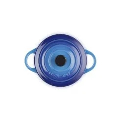 Le Creuset Mini Braad-/Stoofpan 10 Cm Azure - 250 Ml - Aardewerk -meubels winkel product 1018681