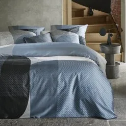 Damai Dekbedovertrekset Moore Satijn Midnight Blue - 240x220 Cm -meubels winkel product 1023698