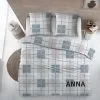 Cottons Dekbedovertrekset Anna Katoen Blue - 240x220 Cm -meubels winkel product 1023748