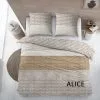 Cottons Dekbedovertrekset Alice Katoen Beige - 240x220 Cm -meubels winkel product 1023756