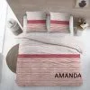 Cottons Dekbedovertrekset Amanda Katoen Red - 240x220 Cm -meubels winkel product 1023758