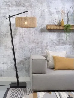 Good & Mojo Iguazu Vloerlamp Zwart/Naturel -meubels winkel product 1023994