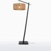 Good & Mojo Iguazu Vloerlamp Zwart/Naturel