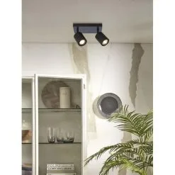 Good & Mojo Java Plafondspot Zwart 2x GU10 -meubels winkel product 1024014