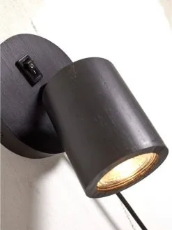 Good & Mojo Java Wandspot Zwart -meubels winkel product 1024023