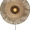 Good & Mojo Kalimantan Wandlamp Bamboe Naturel/Zwart -meubels winkel product 1024041