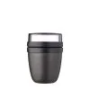 Mepal Lunchpot Mini Ellipse 300+120 Ml Nordic Black - 9x13 Cm -meubels winkel product 1024139