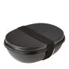 Mepal Lunchbox Ellipse Duo 825+600 Ml Nordic Black - 22.5x17.5x7.5 Cm -meubels winkel product 1024175