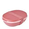 Mepal Lunchbox Ellipse Duo 825+600 Ml Vivid Mauve - 22.5x17.5x7.5 Cm -meubels winkel product 1024177