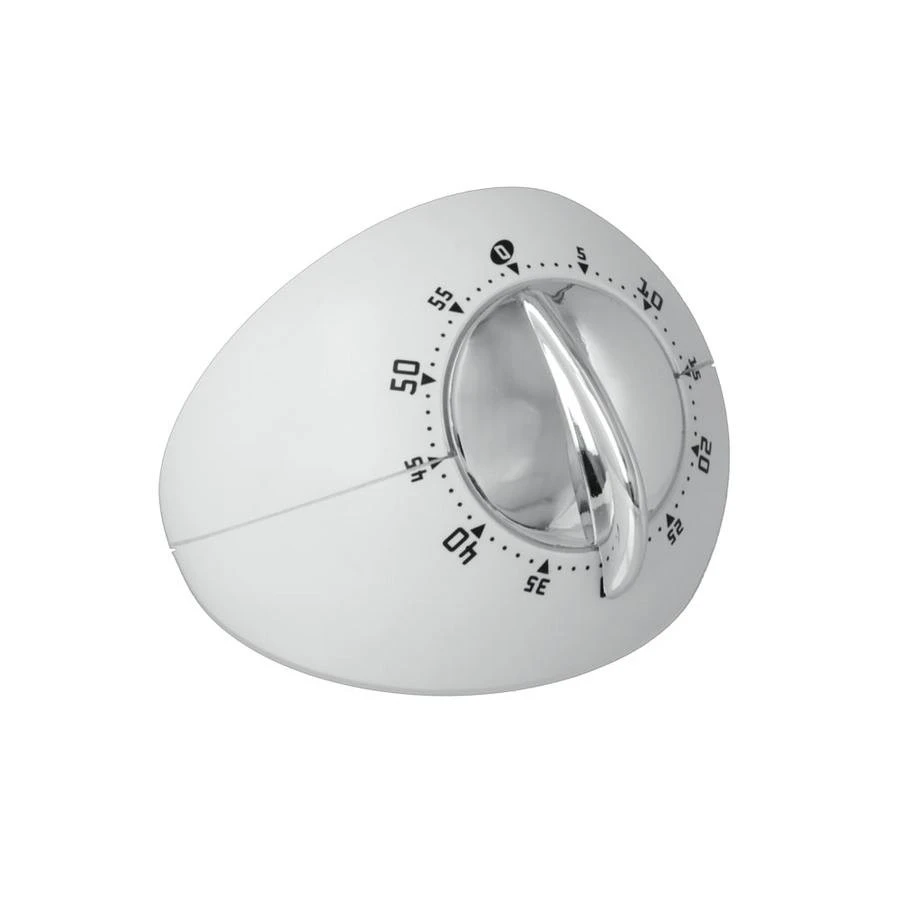 Metaltex Keukentimer 60 Min Sinatra Design - Wit 4 Metaltex Keukentimer 60 Min Sinatra Design - Wit - Afbeelding 2