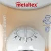 Metaltex Keukentimer 60 Min Sinatra Design - Wit