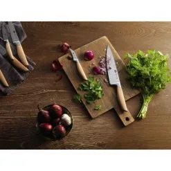 Ballarini Messenblok Tevere 7-delig Hout/RVS 14 Ballarini Messenblok Tevere 7-delig Hout/RVS -meubels winkel product 1025700