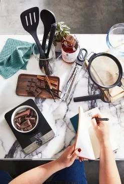 KitchenAid Keukenweegschaal Digitaal Tot 5 Kg - Zwart - Glas -meubels winkel product 1026646