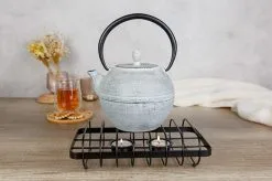 Cosy & Trendy Cosy&Trendy Schotelverwarmer Gourmet Met Theelichthouder - 25x14x6 Cm - Zwart -meubels winkel product 1026787