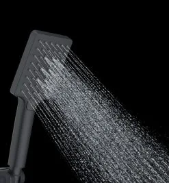 Allibert Tory Handsproeier Zwart - 3 Jets -meubels winkel product 1027269