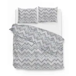 Zo! Home Zo!Home Dekbedovertrekset Samantha Blue Katoen - 240x220 Cm