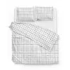 Zo! Home Zo!Home Dekbedovertrekset Delon O White Katoen - 240x220 Cm -meubels winkel product 1028116