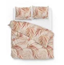 Zo! Home Zo!Home Dekbedovertrekset Alejandro Katoen - Orange - 240x220 Cm