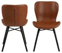 Stoel Batilda Retro Brandy - Black Base -meubels winkel product 1032810