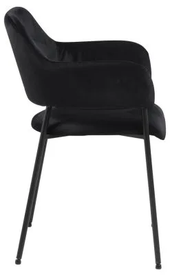 Stoel Dublin Black 50/Black -meubels winkel product 1032847