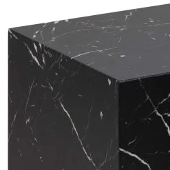 Dice Salontafel Set Per 2 Marble Marquina Black -meubels winkel product 1032910