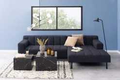 Dice Salontafel Set Per 2 Marble Marquina Black -meubels winkel product 1032912