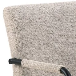 Adele Stoel Met Armleuning Monza Beige 60 / Black -meubels winkel product 1032920