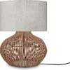 Good & Mojo Kalahari Tafellamp Licht Linnen -meubels winkel product 1032964