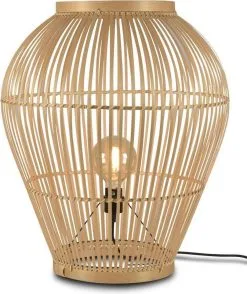 Good & Mojo Tuvalu Vloerlamp Bamboe Naturel -meubels winkel product 1034281