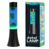 I-Total Lavalamp Zwart 30 Cm Blauw/Groen Vloeistof