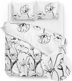 Zo! Home Zo!Home Dekbedovertrekset Taleen White Katoen - 240x220 Cm