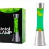 I-Total Lava Lamp Zilver 40 Cm Groen/Geel Vloeistof -meubels winkel product 1037090