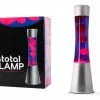 I-Total Lava Lamp Zilver 40 Cm Paars/Roze Vloeistof -meubels winkel product 1037092