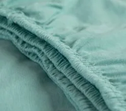 Cinderella Hoeslaken Jersey Tot 25 Cm 90x200 Cm Katoen Mineral Green -meubels winkel product 1041506