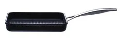 Le Creuset Grillpan Les Forgees 28x28 Cm Zwart - Met Anti-Aanbaklaag -meubels winkel product 107280