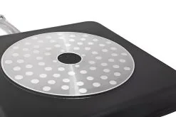 Le Creuset Grillpan Les Forgees 28x28 Cm Zwart - Met Anti-Aanbaklaag -meubels winkel product 107282