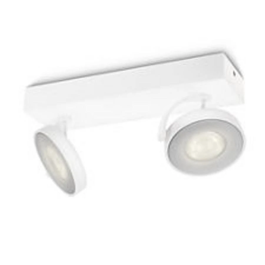 Philips Plafondlicht Clockwork - White 2x5W - LED 3 Philips Plafondlicht Clockwork - White 2x5W - LED