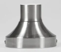 Niederau Plafondsocket E27 Satin Chroom 10cm