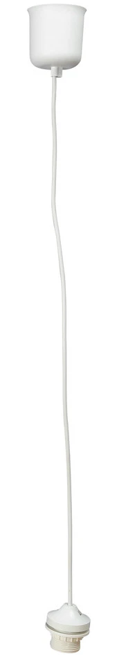 Niederau Pendelophanging E27 Wit 100cm