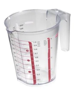 Curver Maatbeker Chef@Home PP 1L Transparant - 19x13x16cm