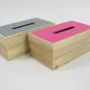 Tissue Box Natural Wood 25x14x10cm Assorti -meubels winkel product 120741